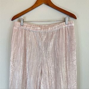 Andrew Marc Wide leg pants Champagne color XL NWT